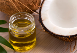 aceite de coco para los pies